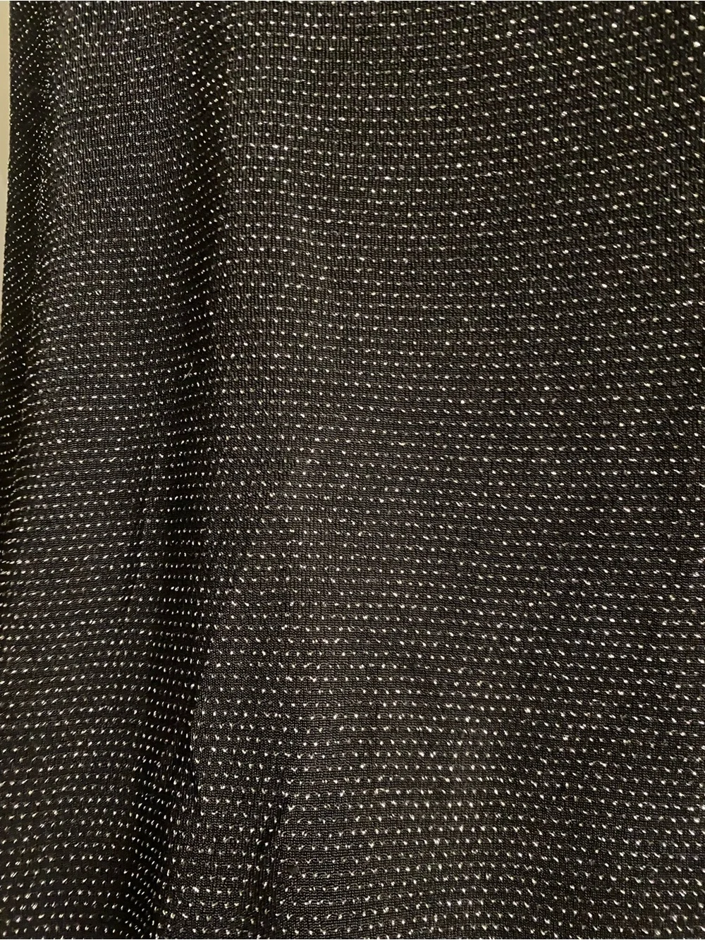 Sparkle Keyhole Tie-Front Top - Black